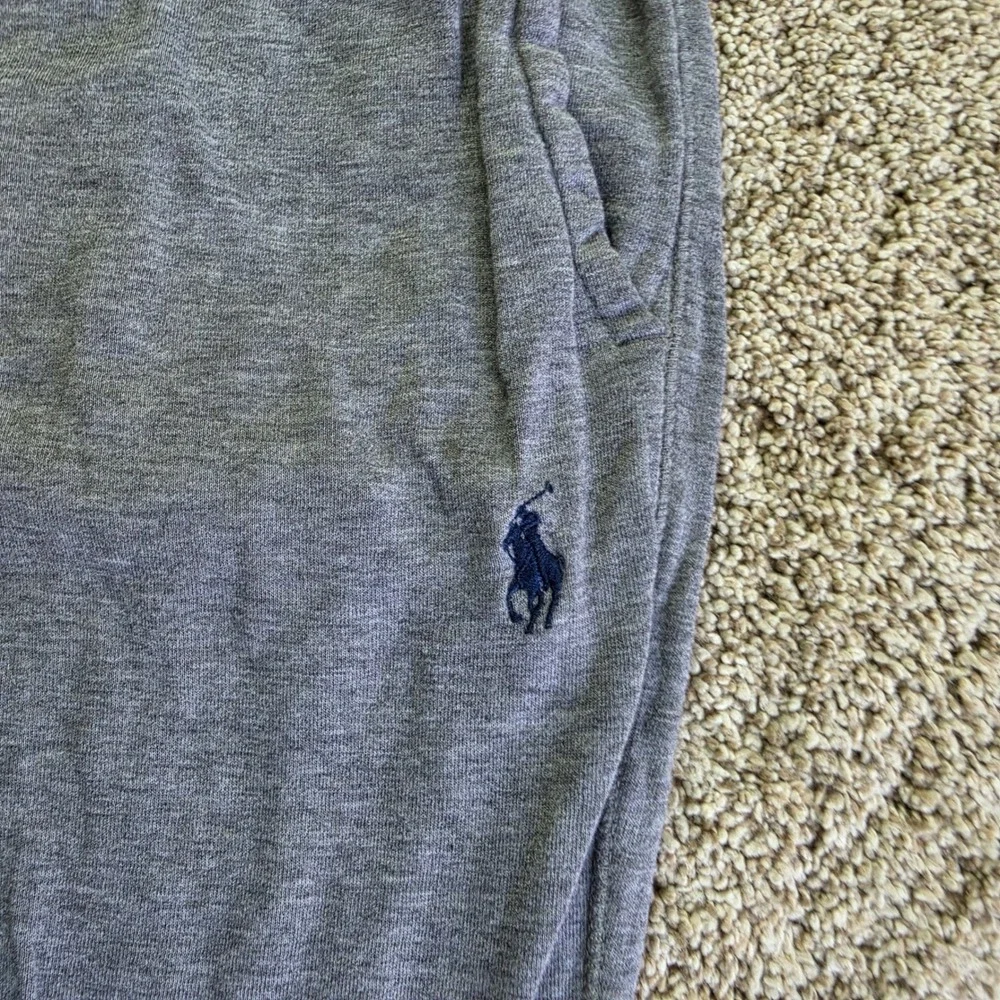 Polo Ralph Lauren Jogger Sweatpants Mens XL Gray Embroidered Pony Lounge Pants
